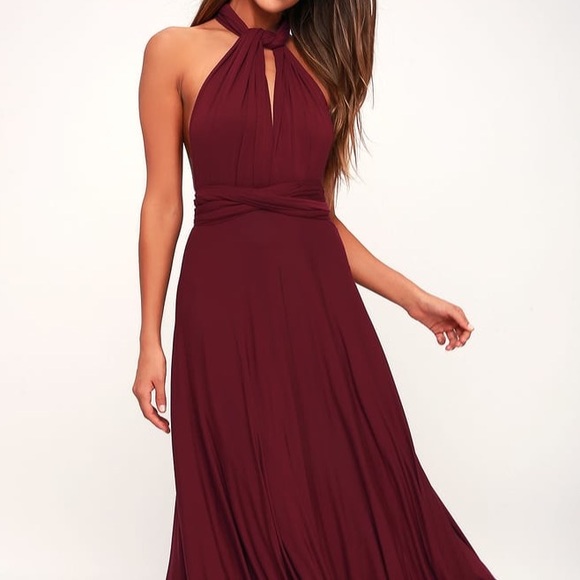 LULU’S Tricks of the Trade Maxi Dress! - Picture 3 of 8